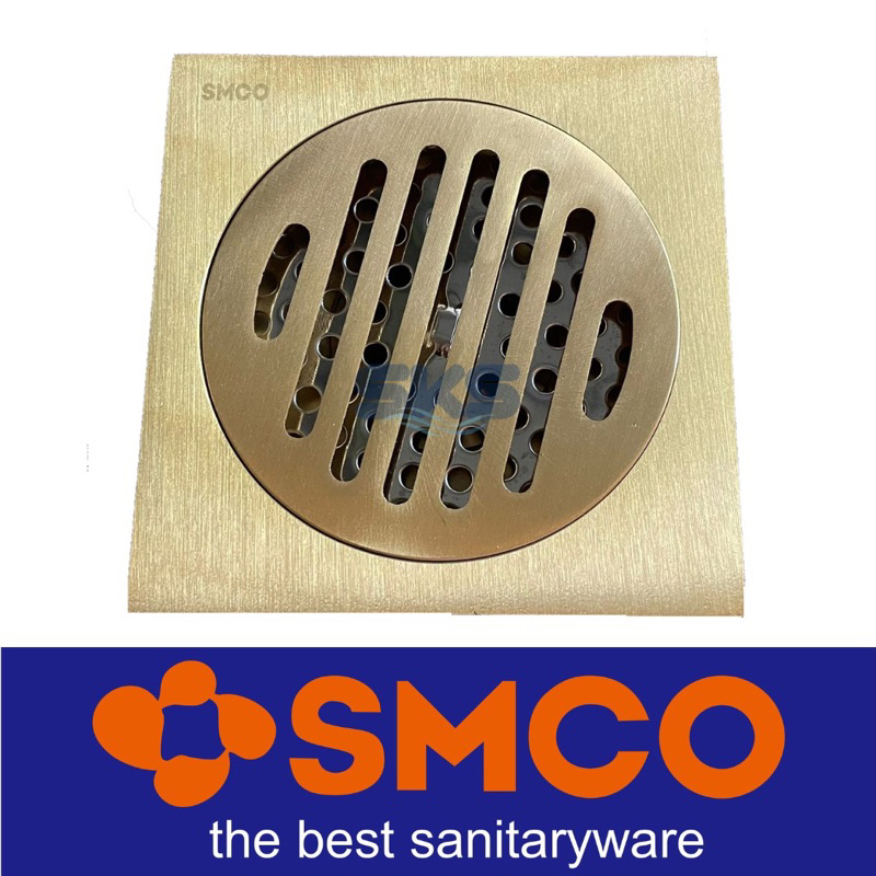 Saringan Got Afur Lantai Kamar Mandi Anti Kecoak Anti Bau Stainless Steel SMCO 485B