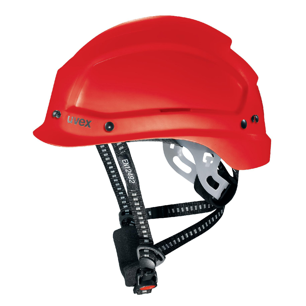 UVEX Helmet Safety Type 9773350  Pheos Alpine Safety Helmet Red