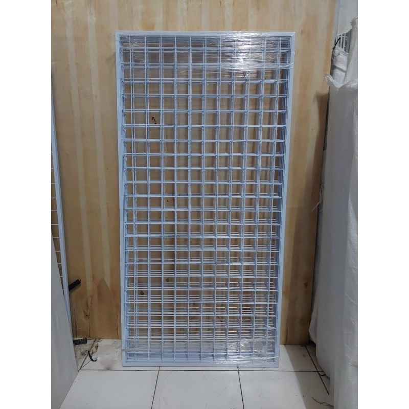 Wire Grid Mesh 60cmx120cm | Ram bingkai 60cm×120cm | Gantungan aksesoris