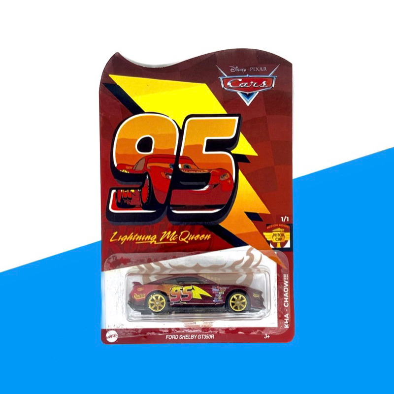 Hotwheels custom lightning mcqueen