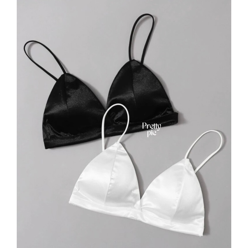 Prettypie GEGE SATIN BRALETTE Bra comfy BH Daleman