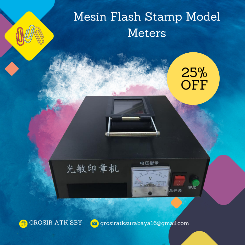 

Mesin Stempel Flash / Flash Stamp Machine (Meters) Model Meter