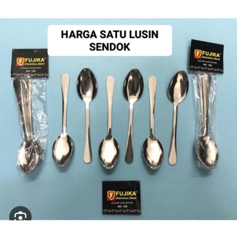 Sendok Makan Stainless Tebal Harga Satu Lusin