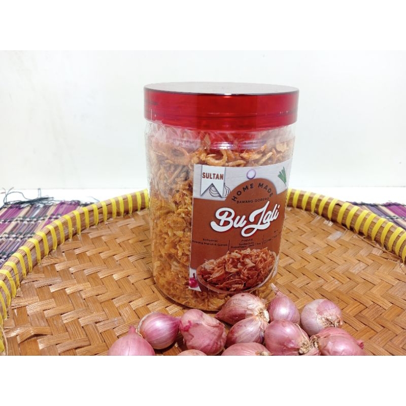 

Bawang Goreng Sultan 250 gram, Khas Probolinggo Bu Jali
