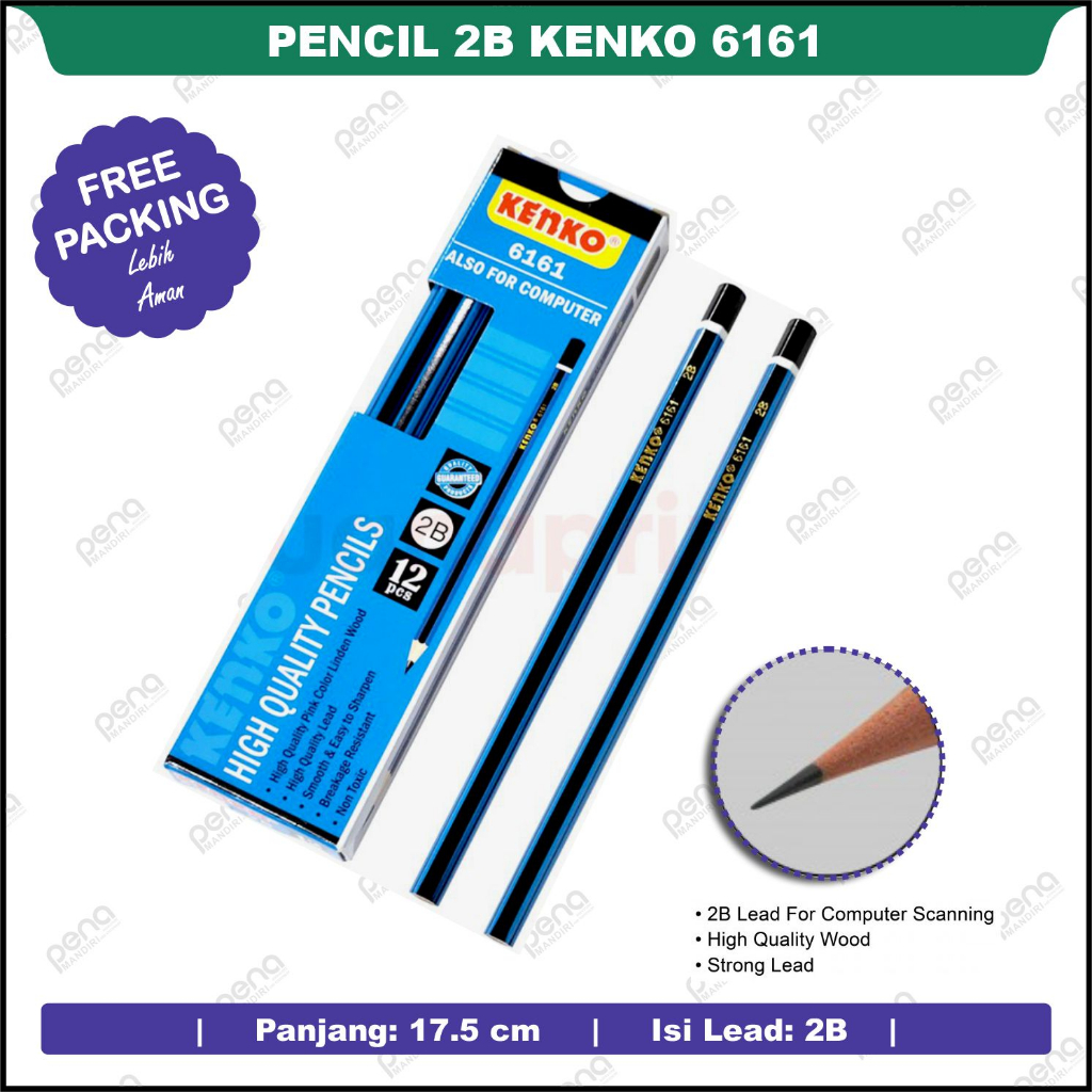 

Pensil 2B KENKO 6161