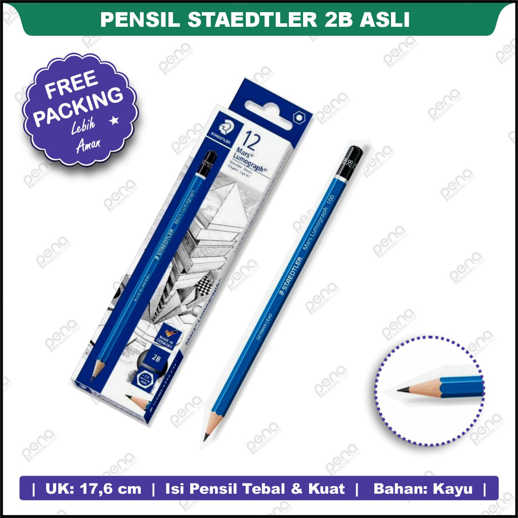 

Pensil 2B Staedtler