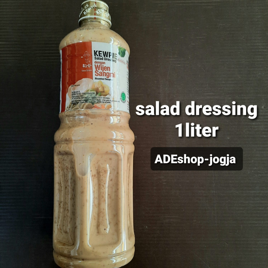 

salad saus dressing wijen sangrai kewpie 1 liter siram roasted sesame