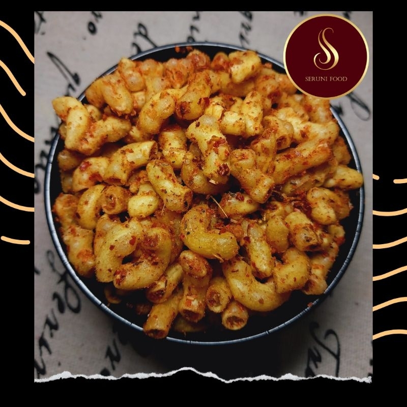 

[SERUNI FOOD] Makaroni Bantat Pedas Daun Jeruk 100gr