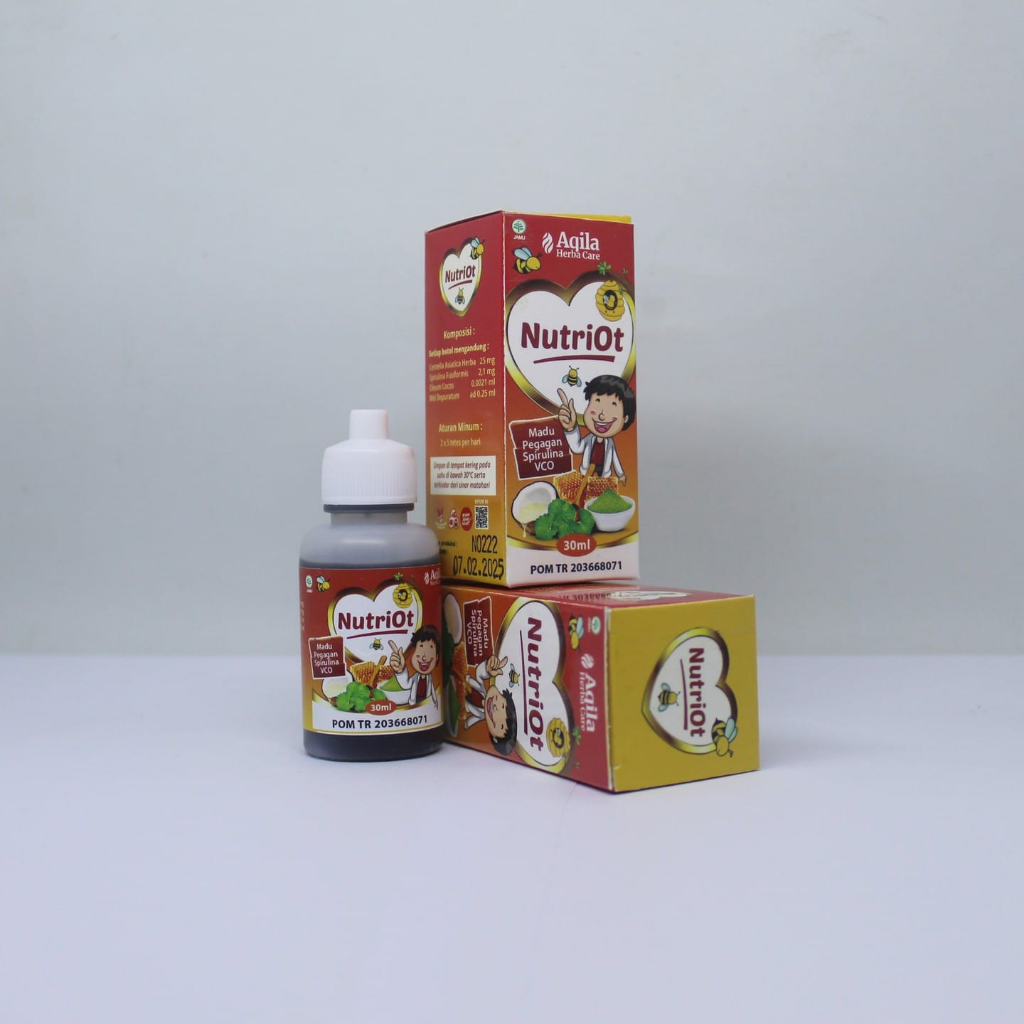 

Vitamin Anak Madu Nutriot Nutri Ot Untuk Kecerdasan Anak Daya Tahan Tubuh Dan Penambah Nafsu Makan