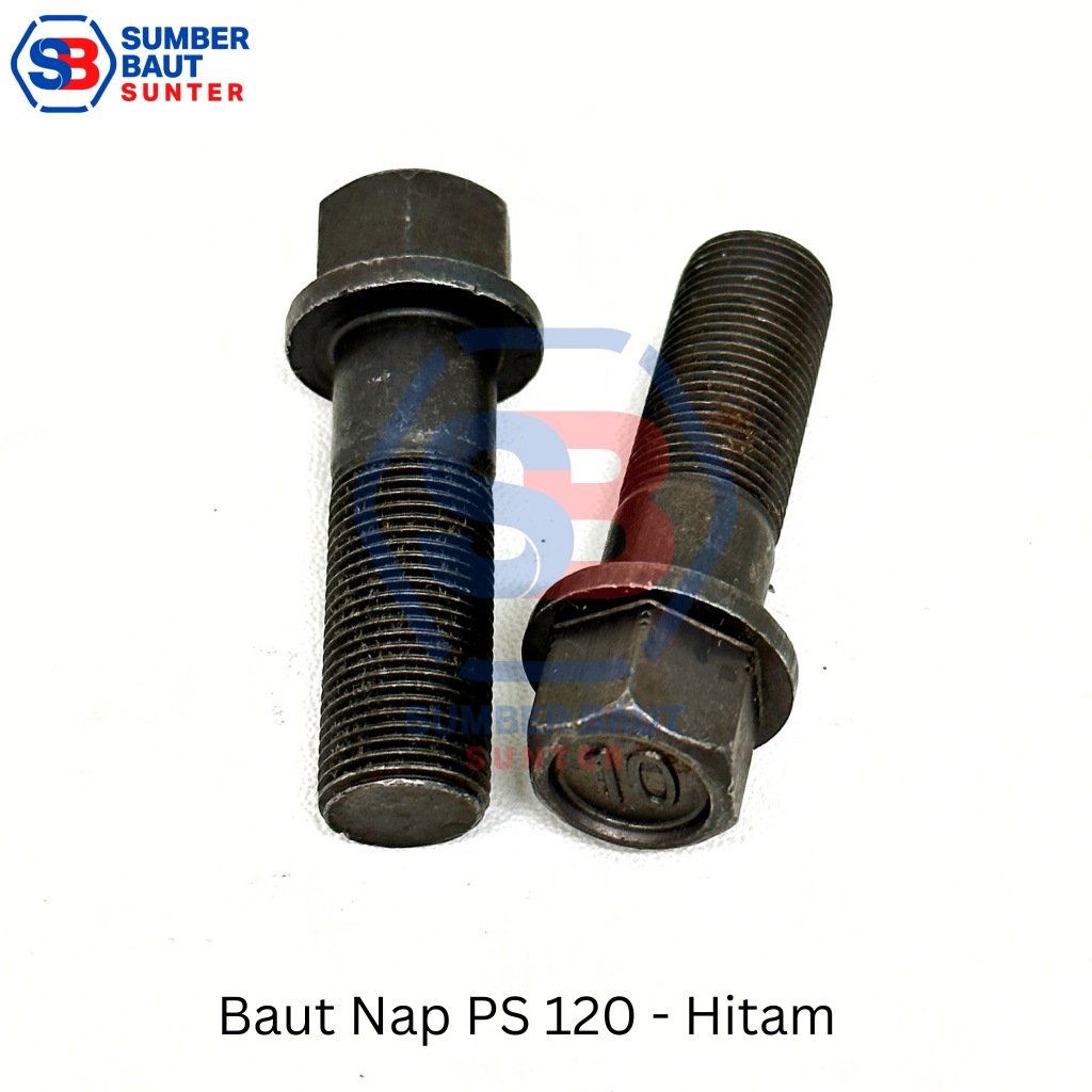 PS 120 Baut Nap PS As Roda / PS Axle Bolt - Drat Halus