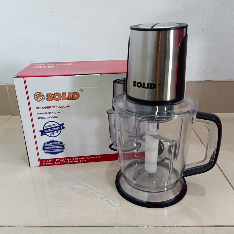 SOLID CHOPPER DAGING / BLENDER DAGING / MESIN PENGGILING DAGING