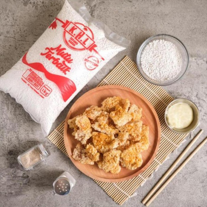 

TEPUNG TAPIOKA KASAR ALA SHIHLIN BY KHL 1KG - ORIGINAL PREMIUM FLOUR