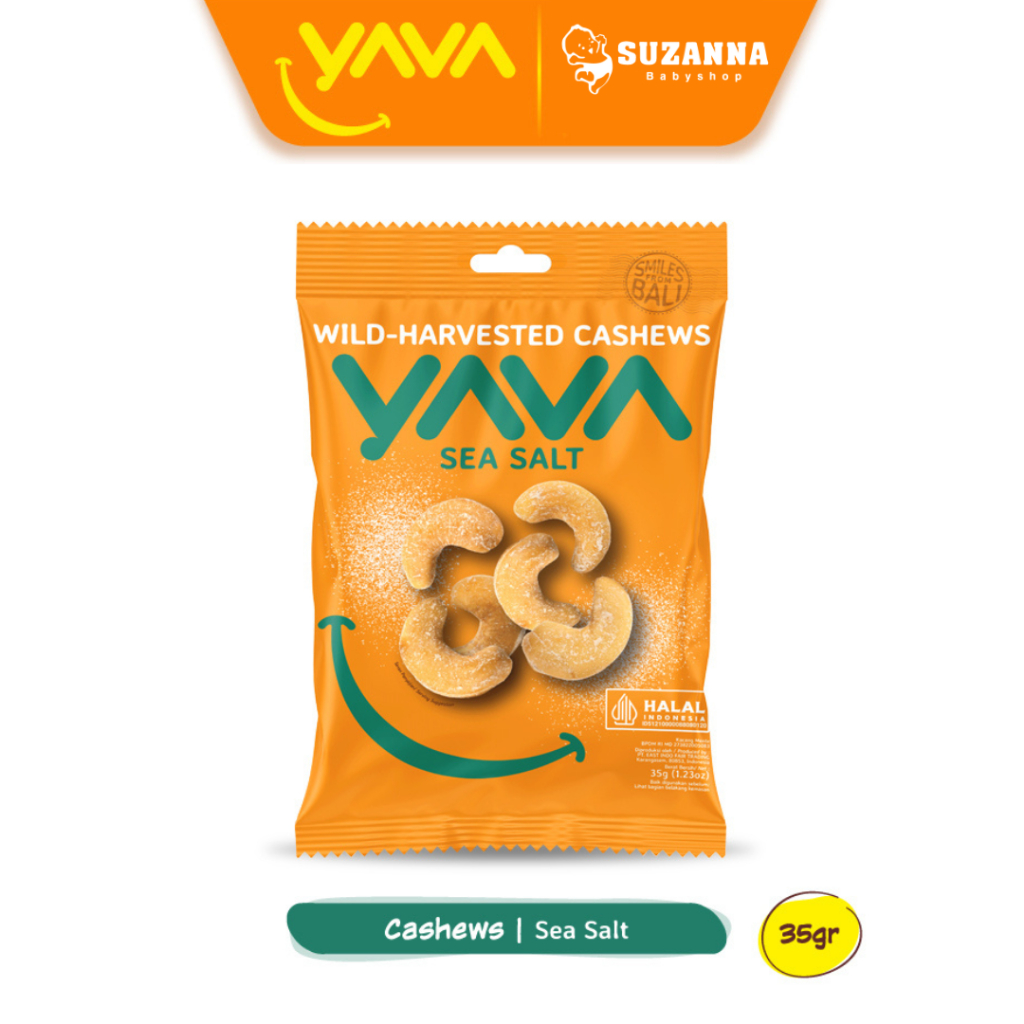 

YAVA Cashew SeaSalt 35g Kacang Mede