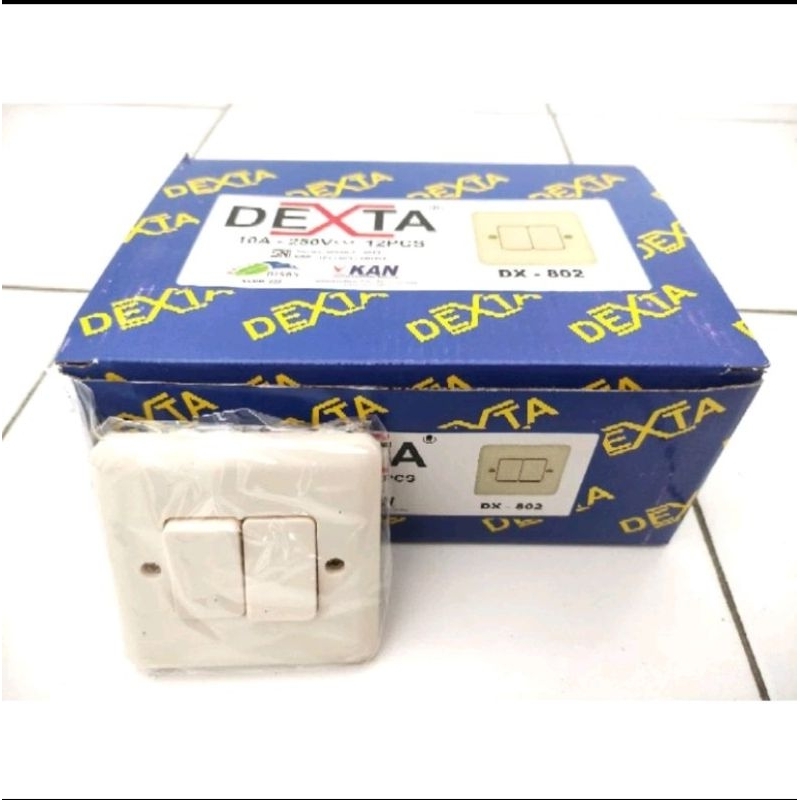 SAKLAR DOUBLE DEXTA / SAKLAR SERI DEXTA / SAKLAR TANAM DEXTA / IB SAKLAR