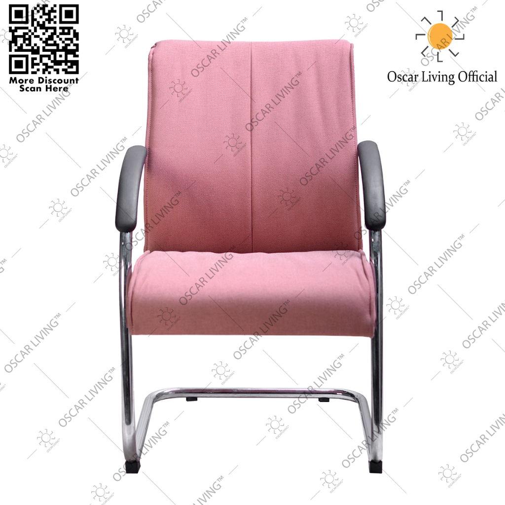 Subaru Versa U Kursi Kantor Direktur Fabric Pink