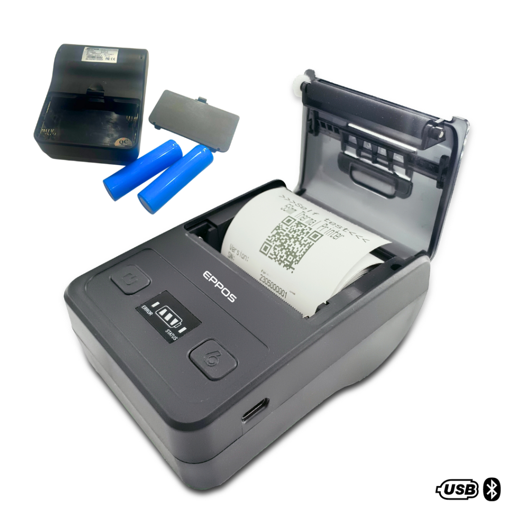 Mini Printer Bluetooth EPPOS EP5814 cocok untuk alat kasir dan printer struk sama resi