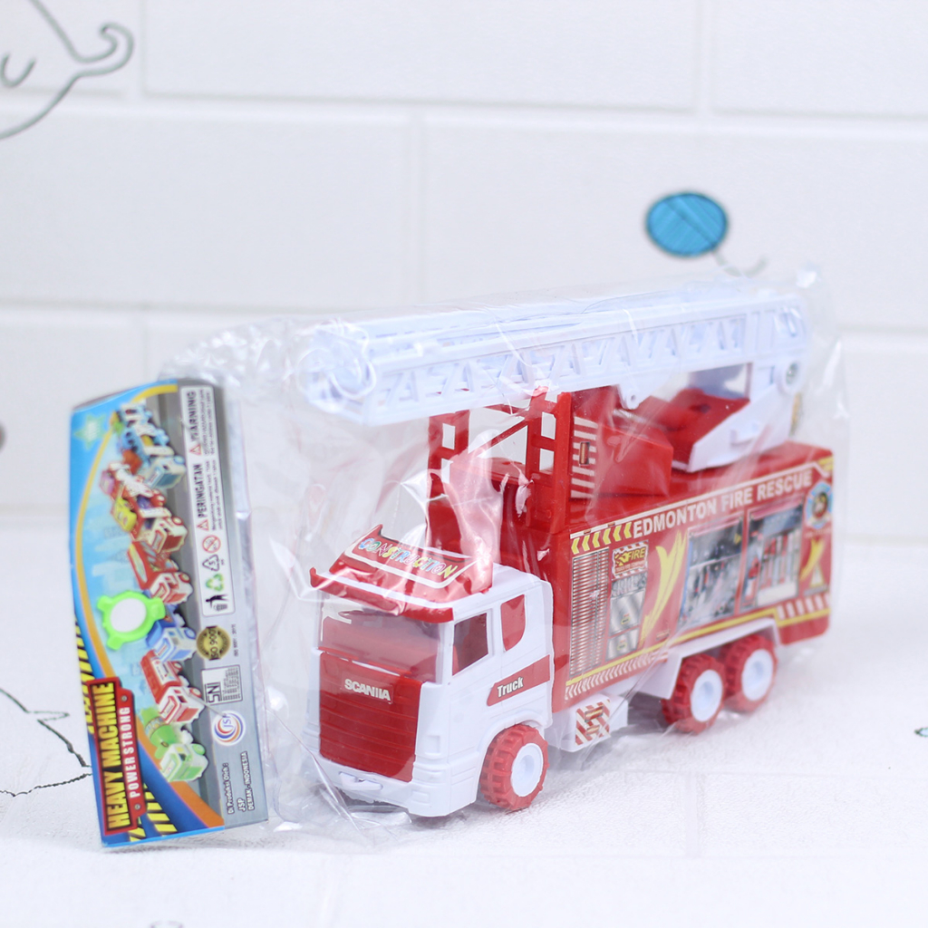 Mainan Trek Truck Pemadam Kebakaran Damkar Truk Mobil Mobilan Edukasi Anak Cowok Kado Laki Laki Jumb