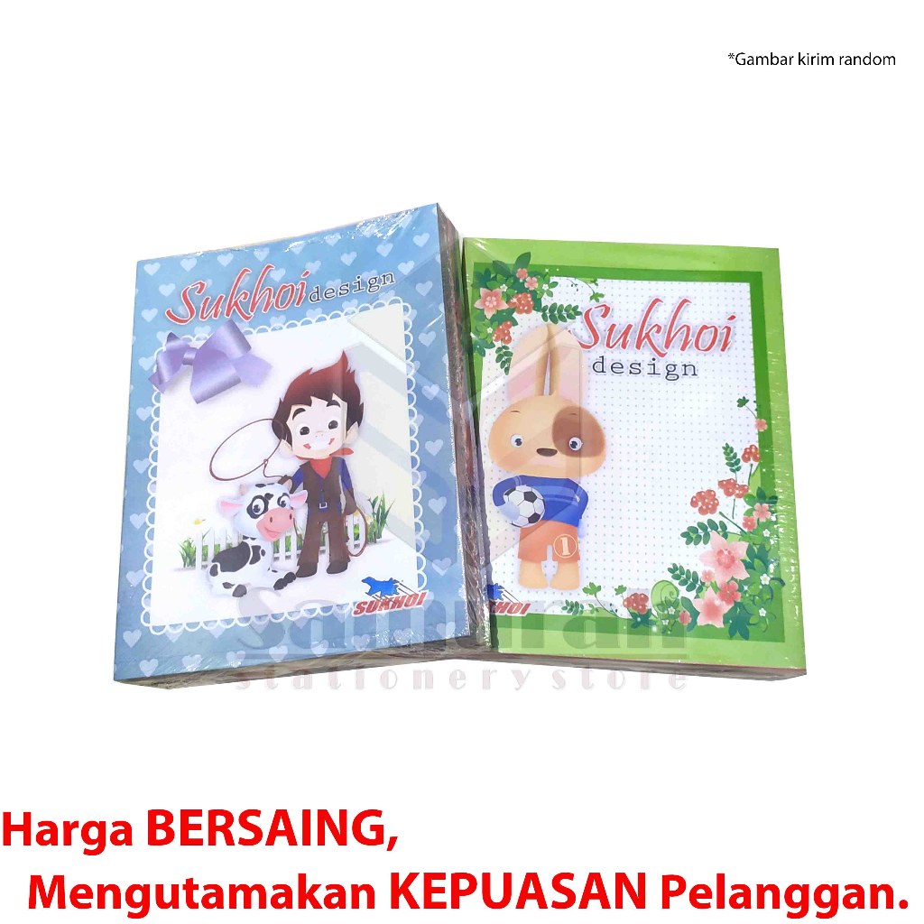 

H7Y Buku Tulis Sukhoi 38 Lembar / Buku Tulis Sekolah Murah Tipis isi 38 Lbr / Buku Catatan Ekonomis