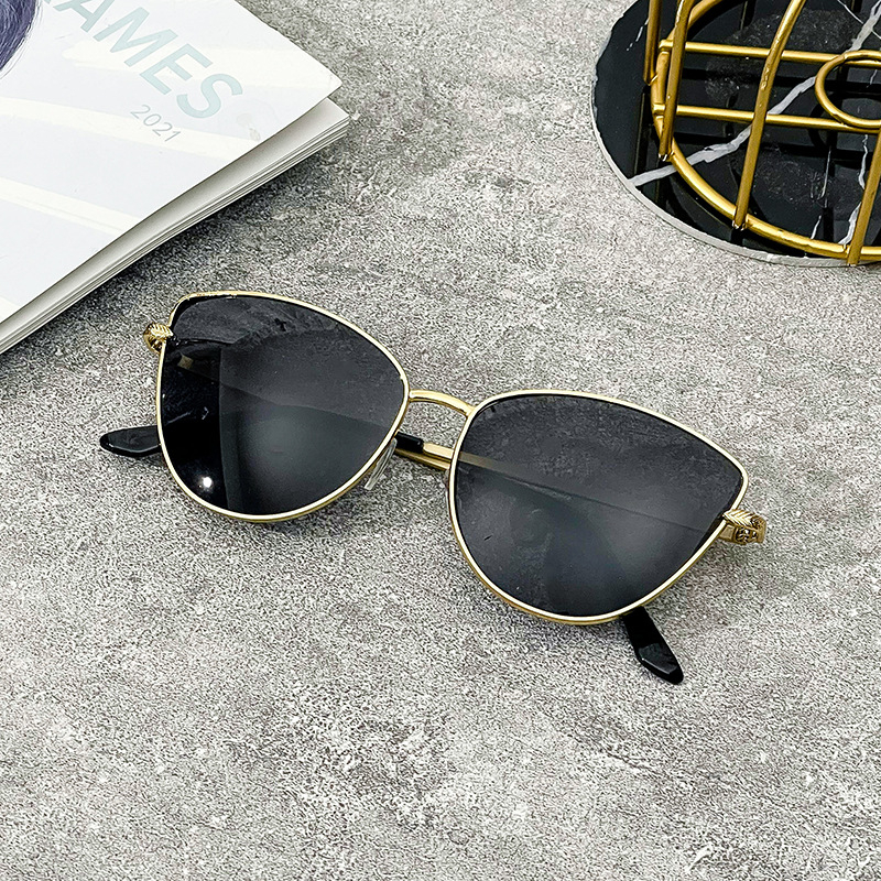 SC✌KC1400 Kacamata Wanita Hitam Cat Eye Anti Radiasi UV Sunglasses Eyewear Kaca mata Fashion