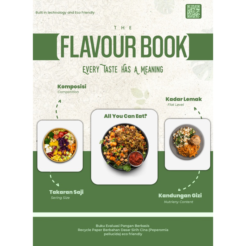 T’Flavour Book : Inovasi Buku Berbasis Recycle Papper Berbahan Dasar Sirih Cina Ecofriendly