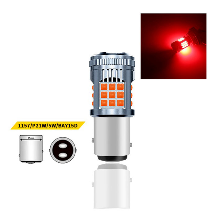 Lampu LED Rem Mobil/Motor soket bayonet Colok Putar 1157 BAY15D