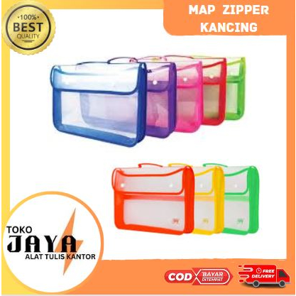 

Map Zipper Kancing Bag Plastik Map File Folio Map Serbaguna Map Sekolah Gratis Ongkir Alat Tulis Murah Lengkap TOKO JAYA ATK