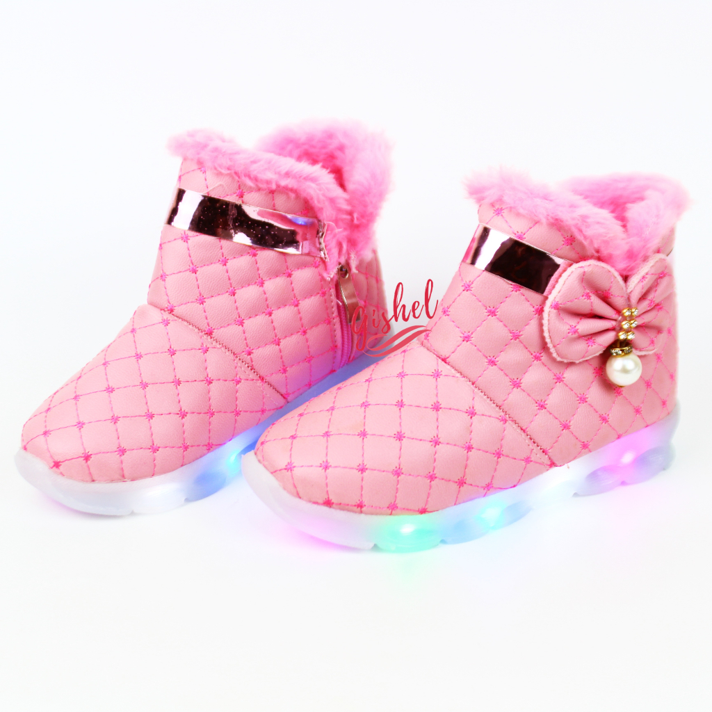 sepatu anak|sepatu Boot LED anak perempuan | sepatu anak perempuan | sepatu boot