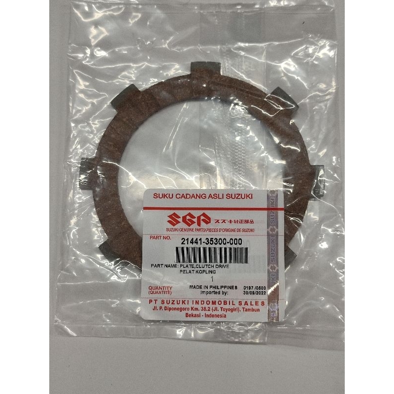 Kampas Kopling Suzuki FR80 Original SGP