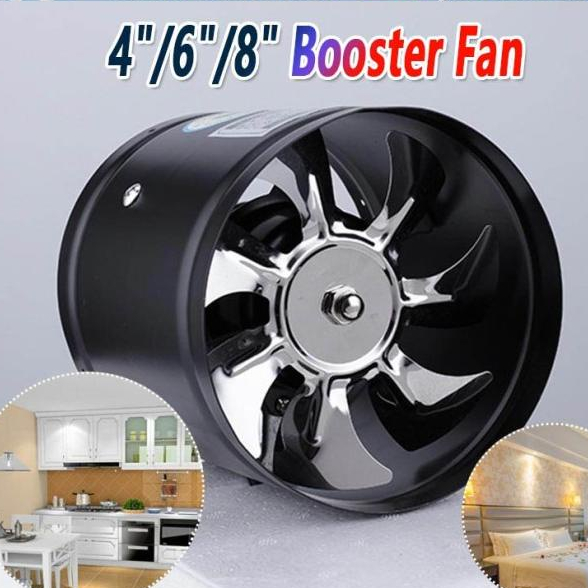4/6/8 Inch Inline Fan/Inline Duct Fan/Booster Fan/Exhaust Fan