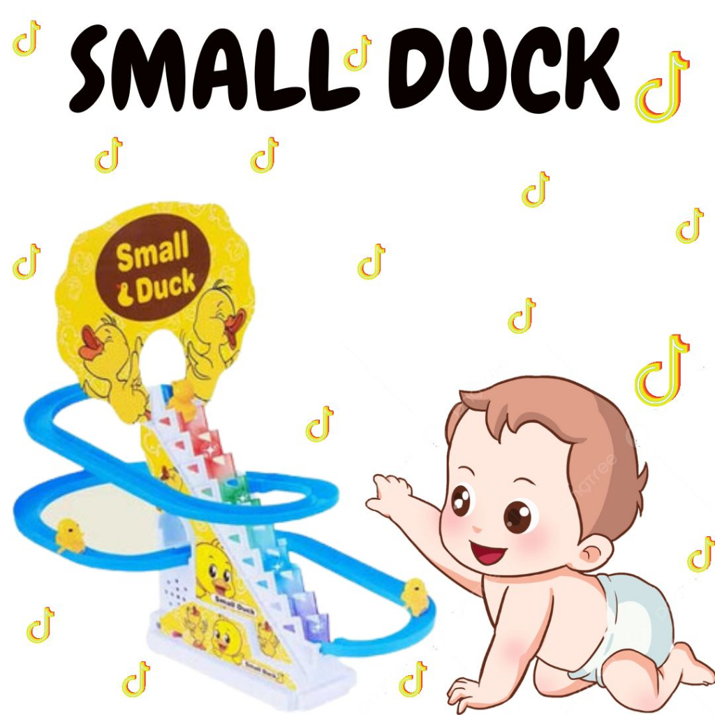 Mainan Bebek Seluncur / Mainan Bebek Naik Tangga / Mainan Bebek Perosotan / Mainan Small Duck / Mainan Anak Viral / Mainan Anak Murah