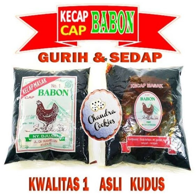 

KECAP MANIS BABON 500 gram ASLI KUDUS NO 1