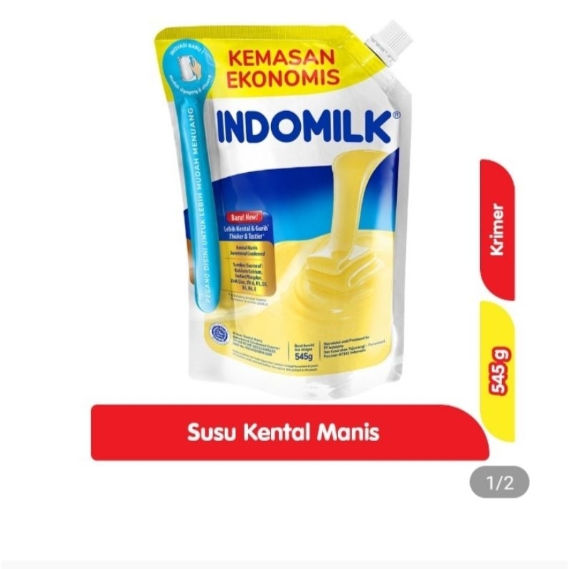 

indomilk putih pouch 545ml i