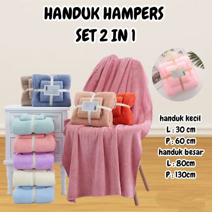 Handuk beranak  Terdiri dari handuk kecil & handuk besar