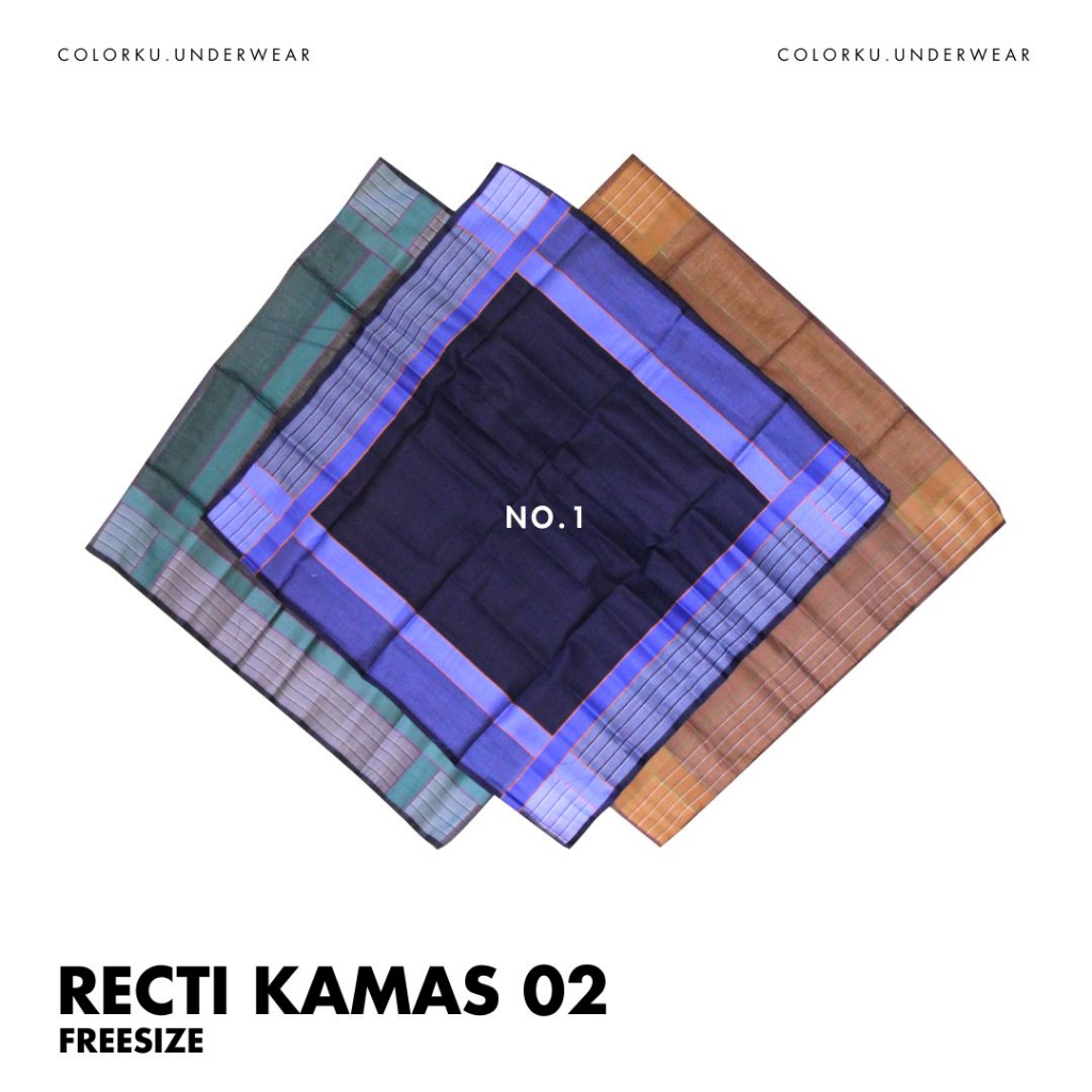 Saputangan Recti Kamas 02 Isi 3 Bahan Lembut