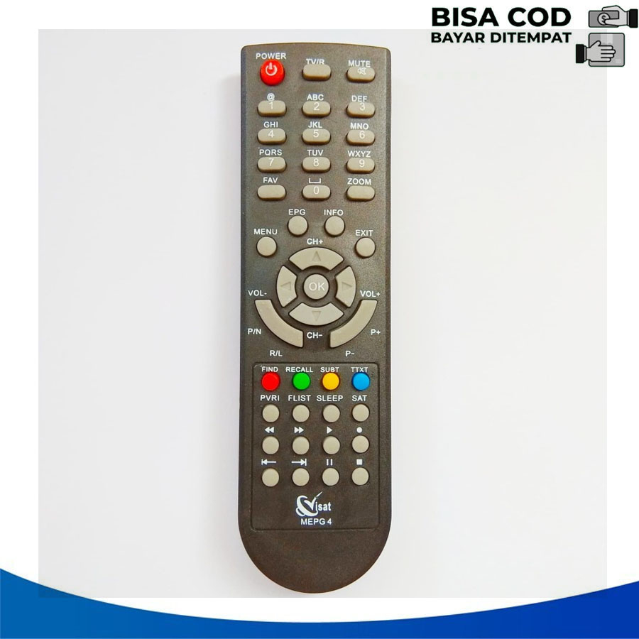 Remot RECEIVER PARABOLA VISAT HD MPEG4 MPEG-4