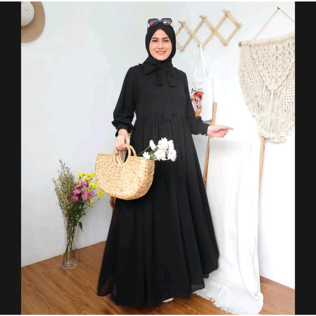 GAMIS KONDANGAN FASHIONABLE // GAMIS CRINKLE AIRFLOW//
