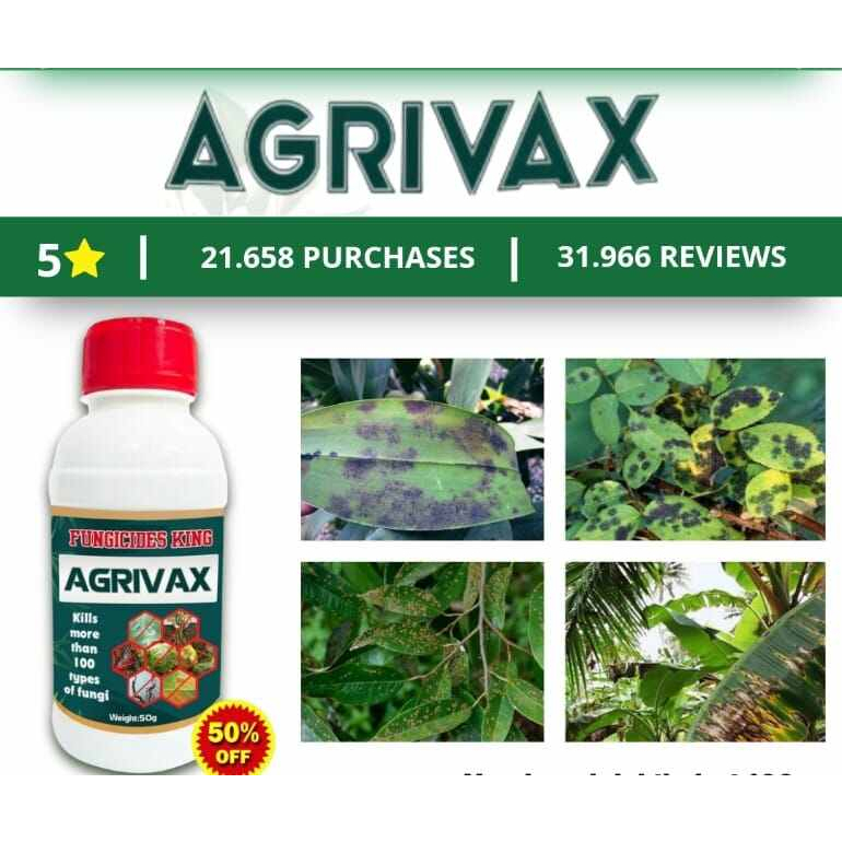 Agrivax Fungisida - Pembasmi Semua Jenis Jamur Terampuh Pada Tanaman