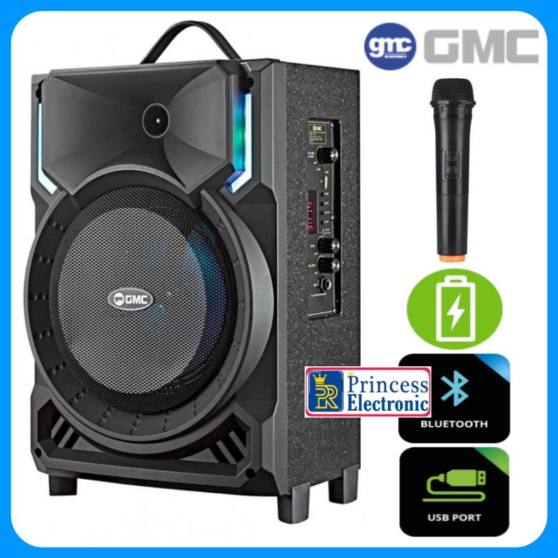 Speaker GMC 897 H Bluetooth karaoke Charge