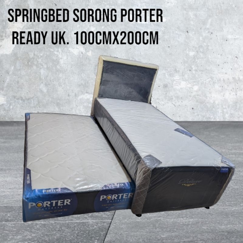 KASUR SPRING BED SORONG PORTER UK 100/120