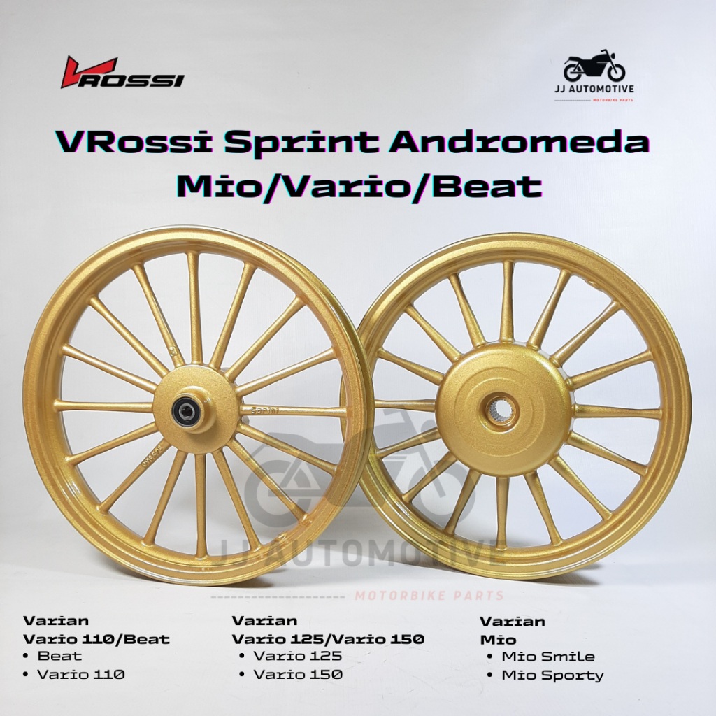 Velg VRossi Sprint Andromeda Mio Vario Beat 160/185 R14