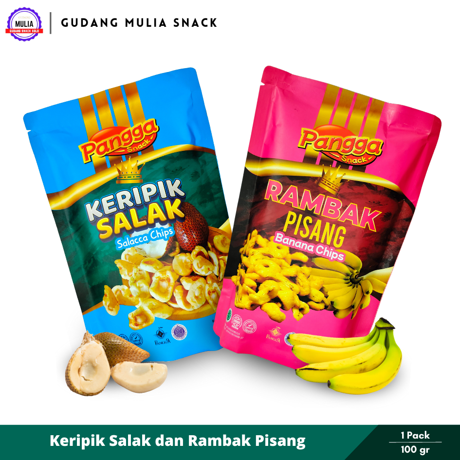 

PANGGA Keripik Salak dan Rambak Pisang | Camilan Diet