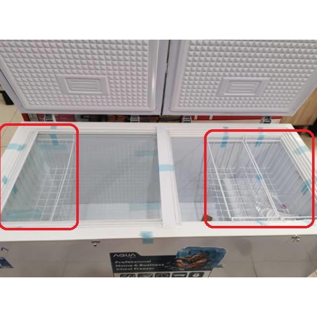 second kARANJANG CHEST FREEZER  AQUA ASLI