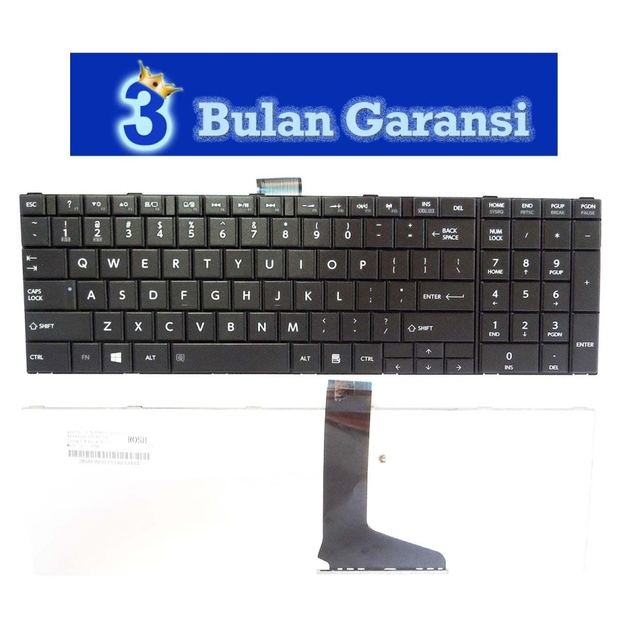 Keyboard Laptop Cocok Untuk Toshiba L850, Satellite L850, C850, P855