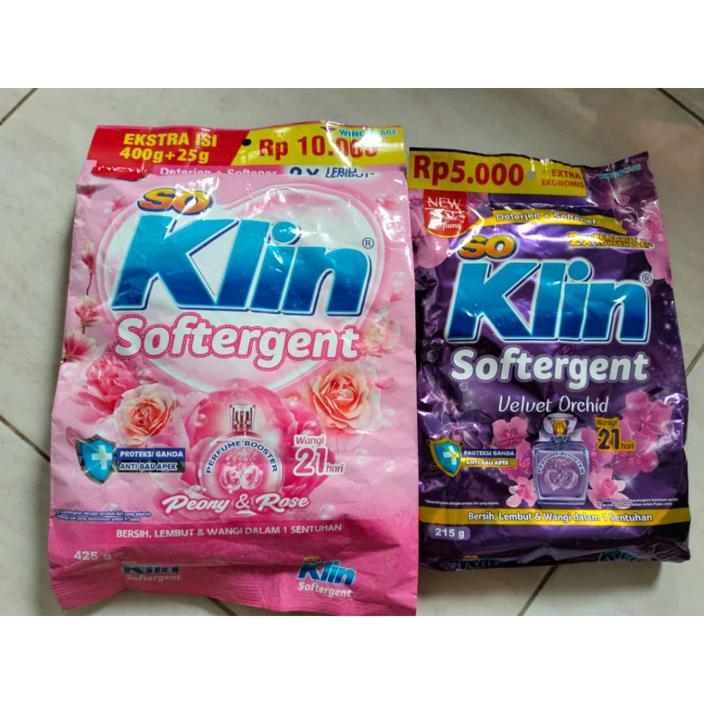 SO KLIN DETERGEN BUBUK 10.000 + SO KLIN DETERGEN BUBUK 5.000