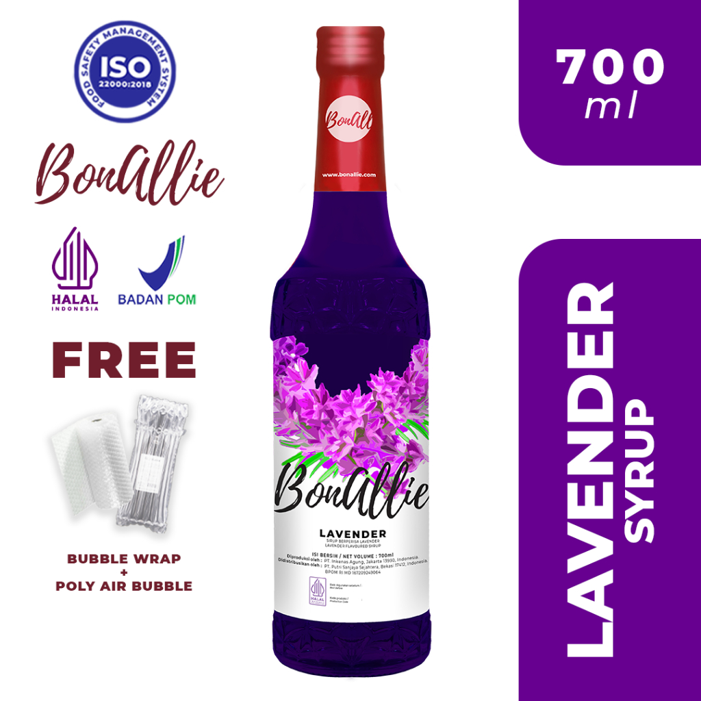 

Bonallie Premium Lavender Syrup