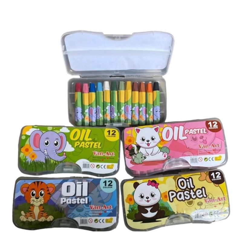 

Crayon Warna Besar Murah Oil Pastel Isi 12 Warna