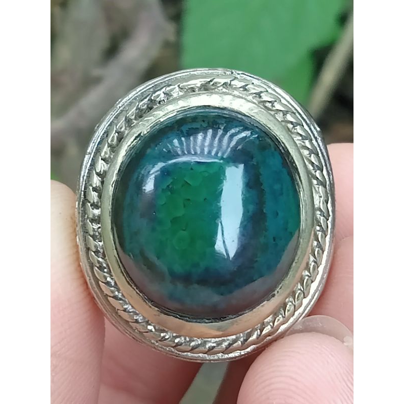 ✅ Natural Bacan Doko Serat Kura ( Batu Akik Ternate - bukan fire opal kalimaya giok idocrase lumut s
