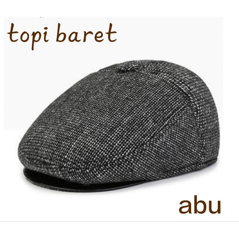 topi baret pria bahan tebal varian 3 Warna-impor