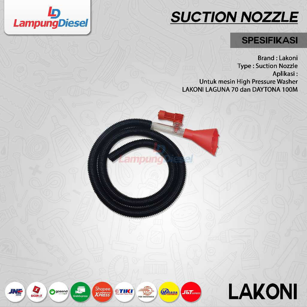 LAKONI Suction Nozzle Type A (LAKONI 70 & 85/ LAKONI DAYTONA 100)