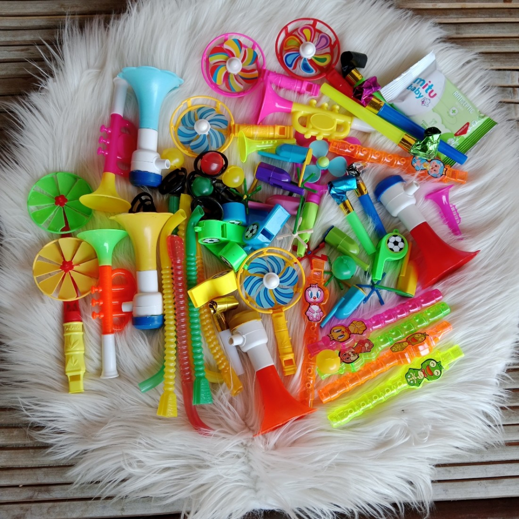 45 Pcs Alat Terapi Bicara Wicara Pluit Terapi Wicara